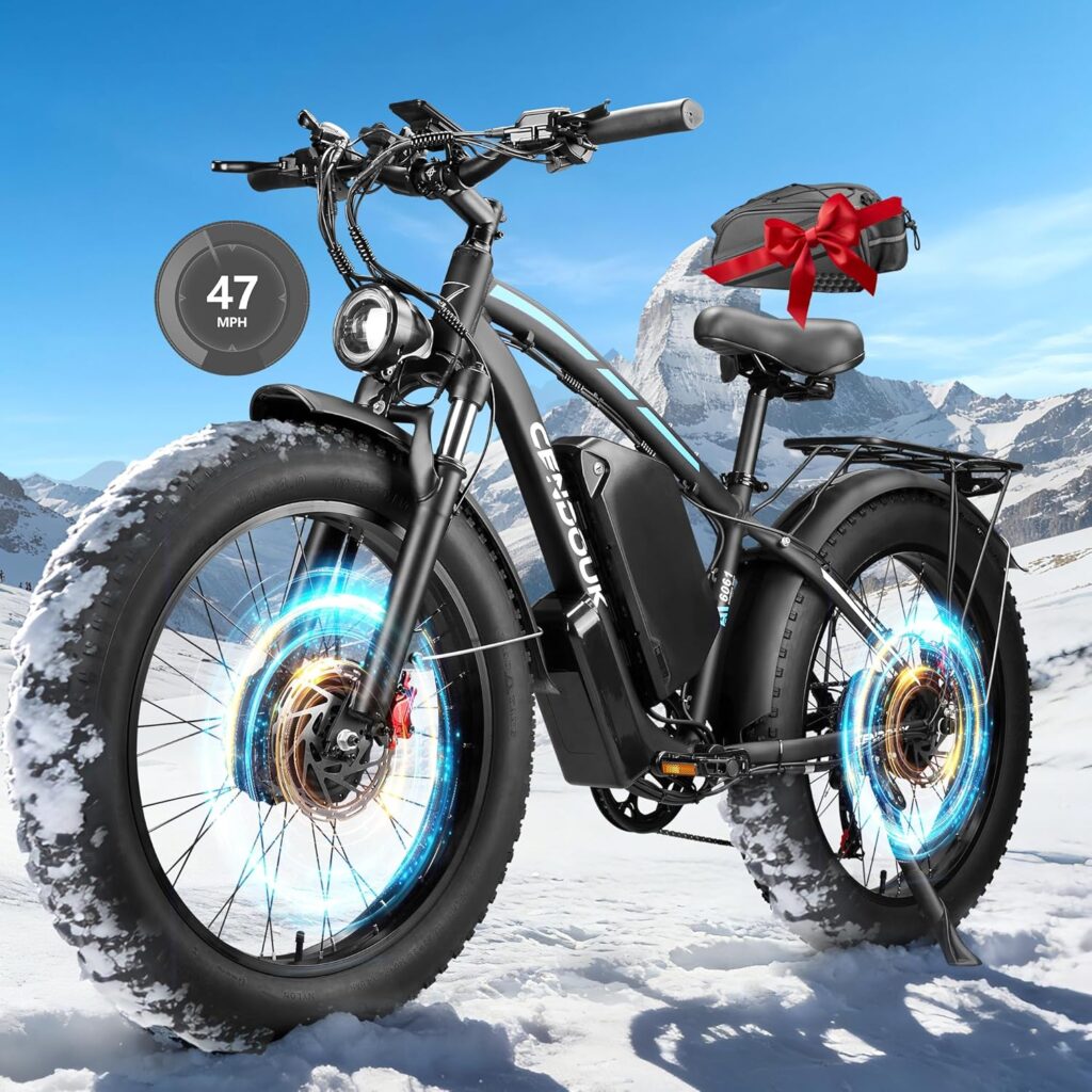 Cendouk 40–47 MPH Electric Bike